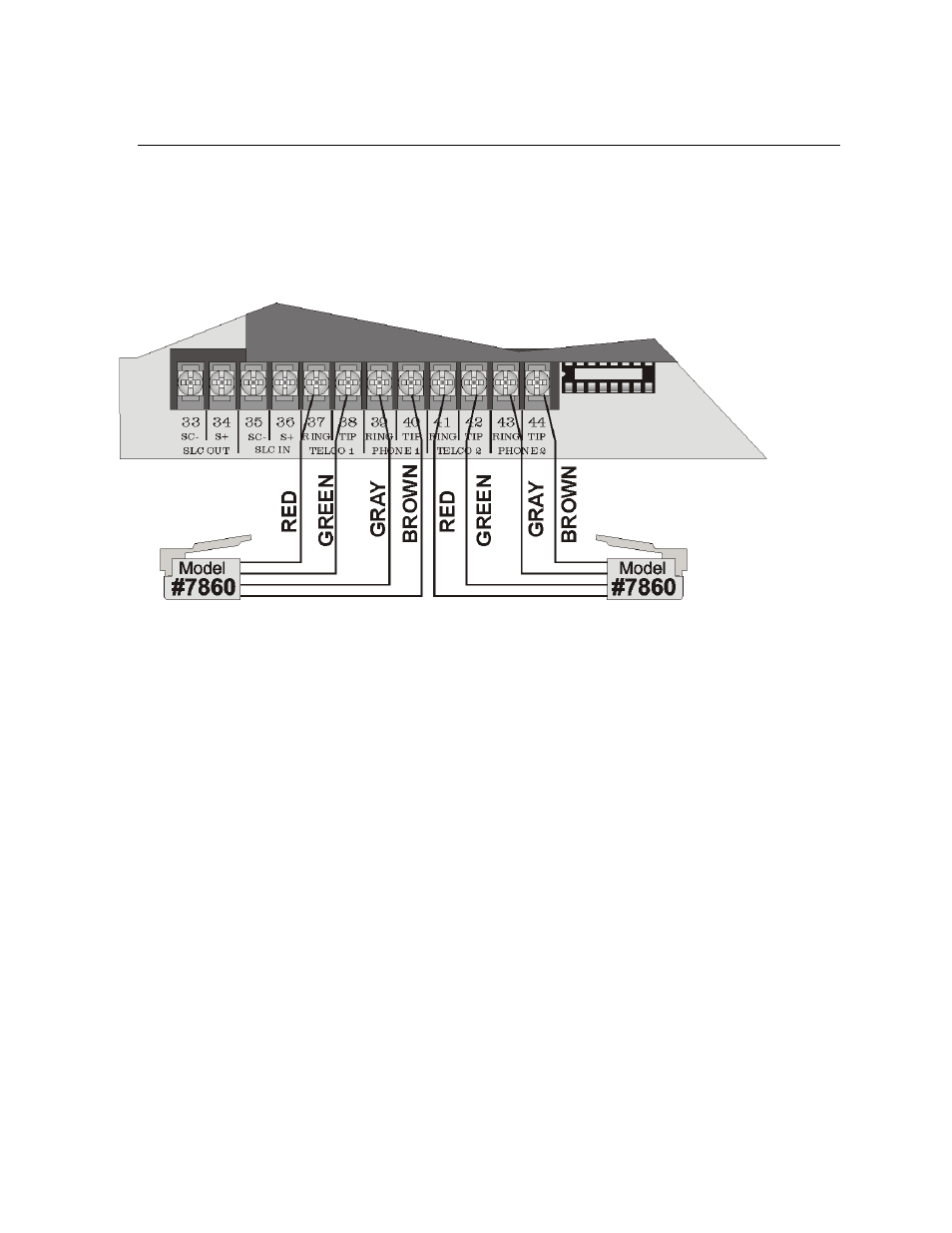 11 telephone connection, 11 telephone connection -30 | Honeywell INTELLIKNIGHT 5820XL User Manual | Page 70 / 244