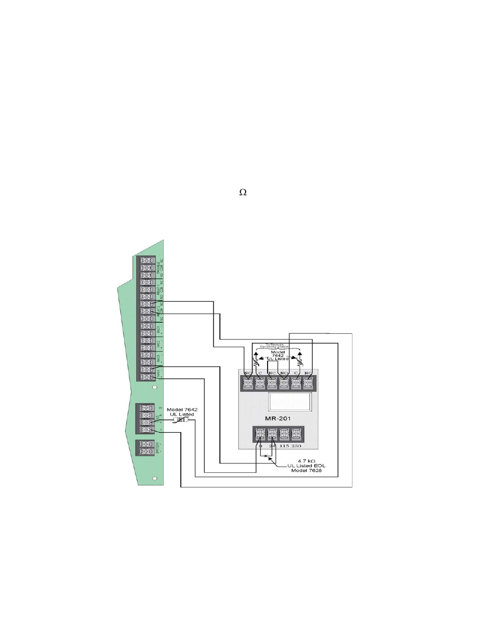 5 using a mr-201/t control relay from air products | Honeywell INTELLIKNIGHT 5820XL User Manual | Page 89 / 244