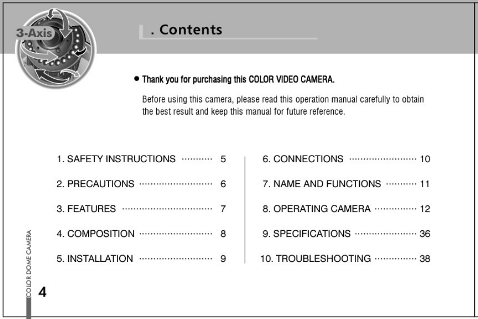 Honeywell HD61 User Manual | Page 4 / 40