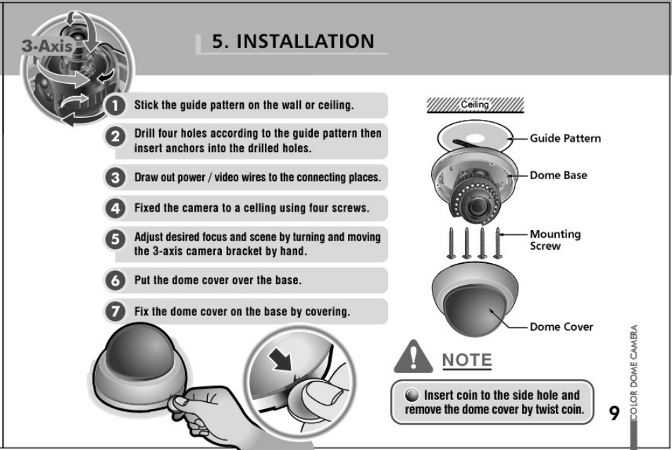 Installation, Iiir | Honeywell HD61 User Manual | Page 9 / 40