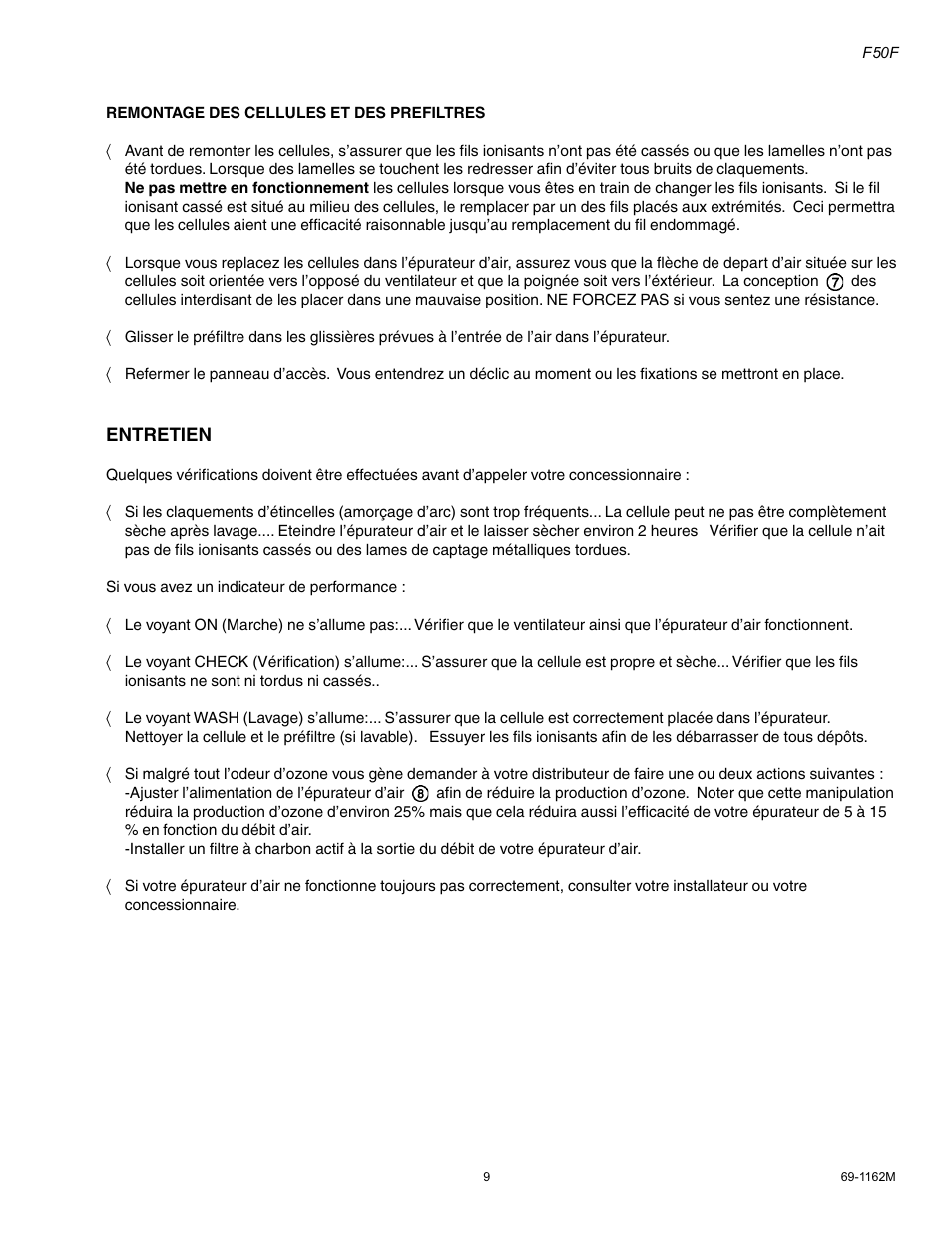 Honeywell F50F User Manual | Page 11 / 26