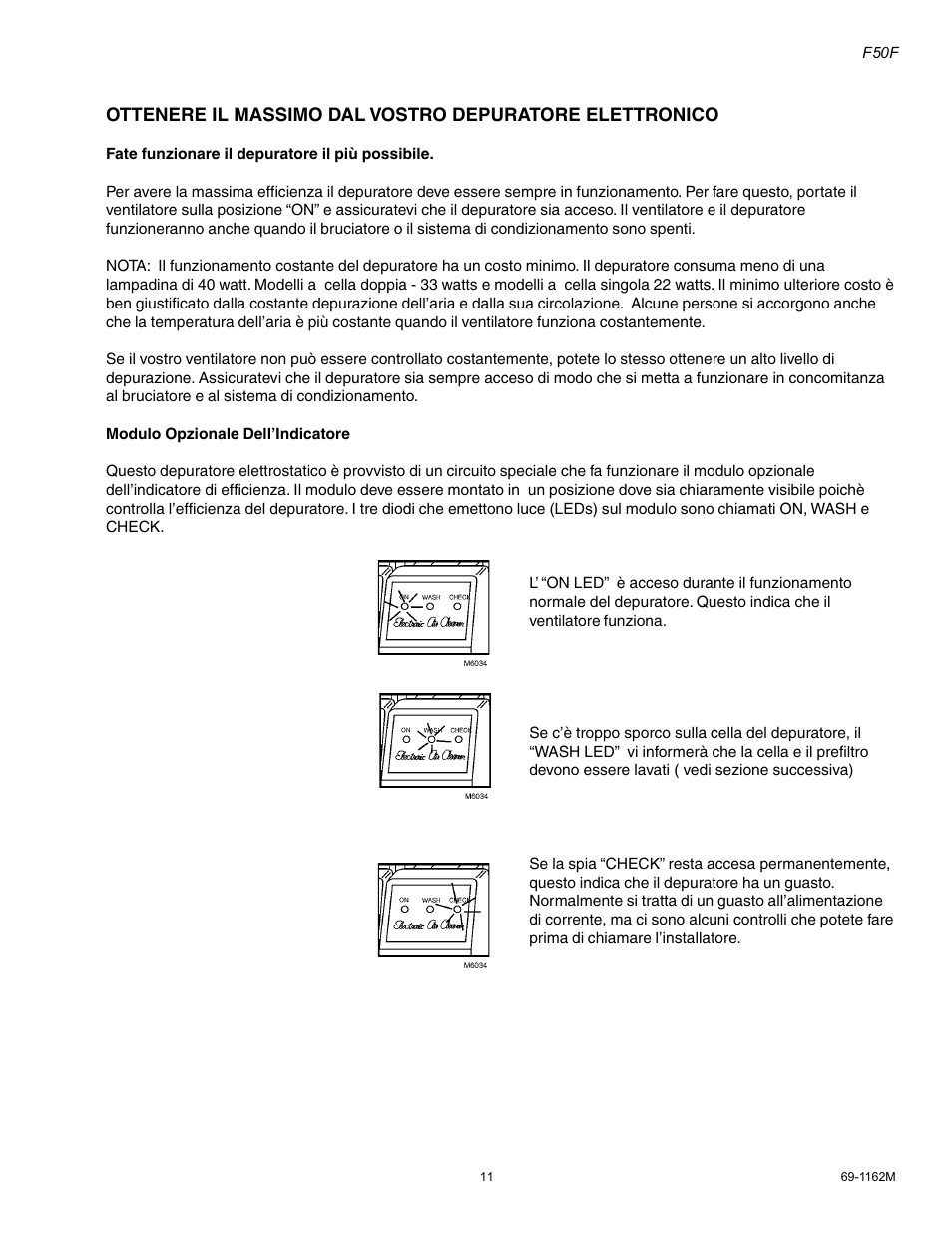 Honeywell F50F User Manual | Page 13 / 26