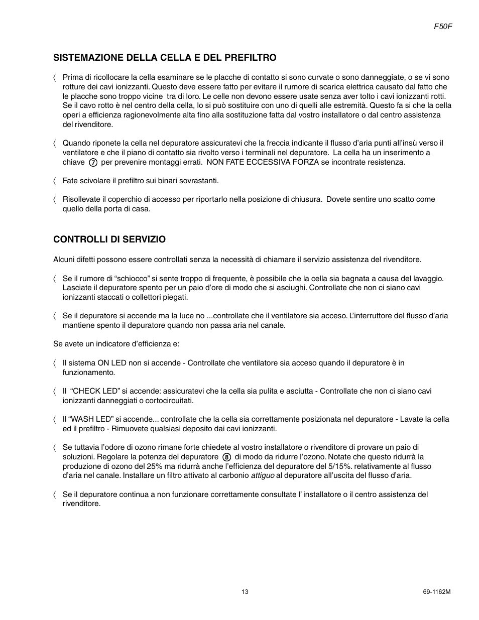 Honeywell F50F User Manual | Page 15 / 26