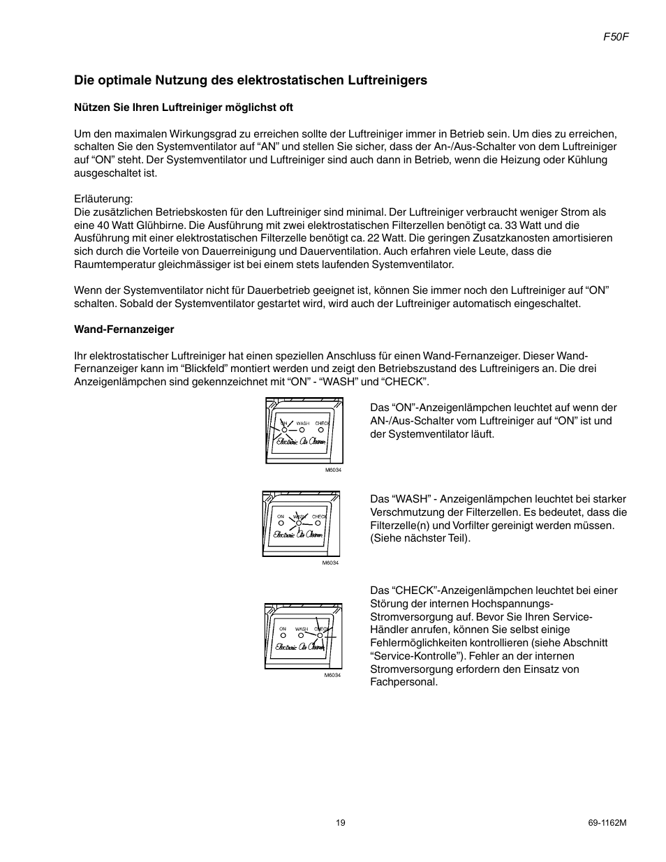 Honeywell F50F User Manual | Page 21 / 26