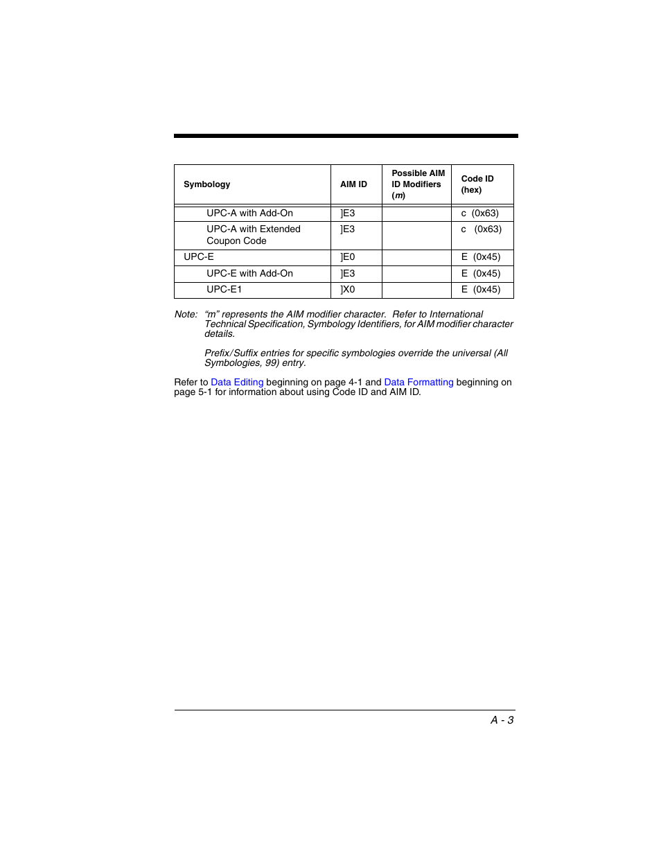 Honeywell VOYAGER 1250G User Manual | Page 229 / 240