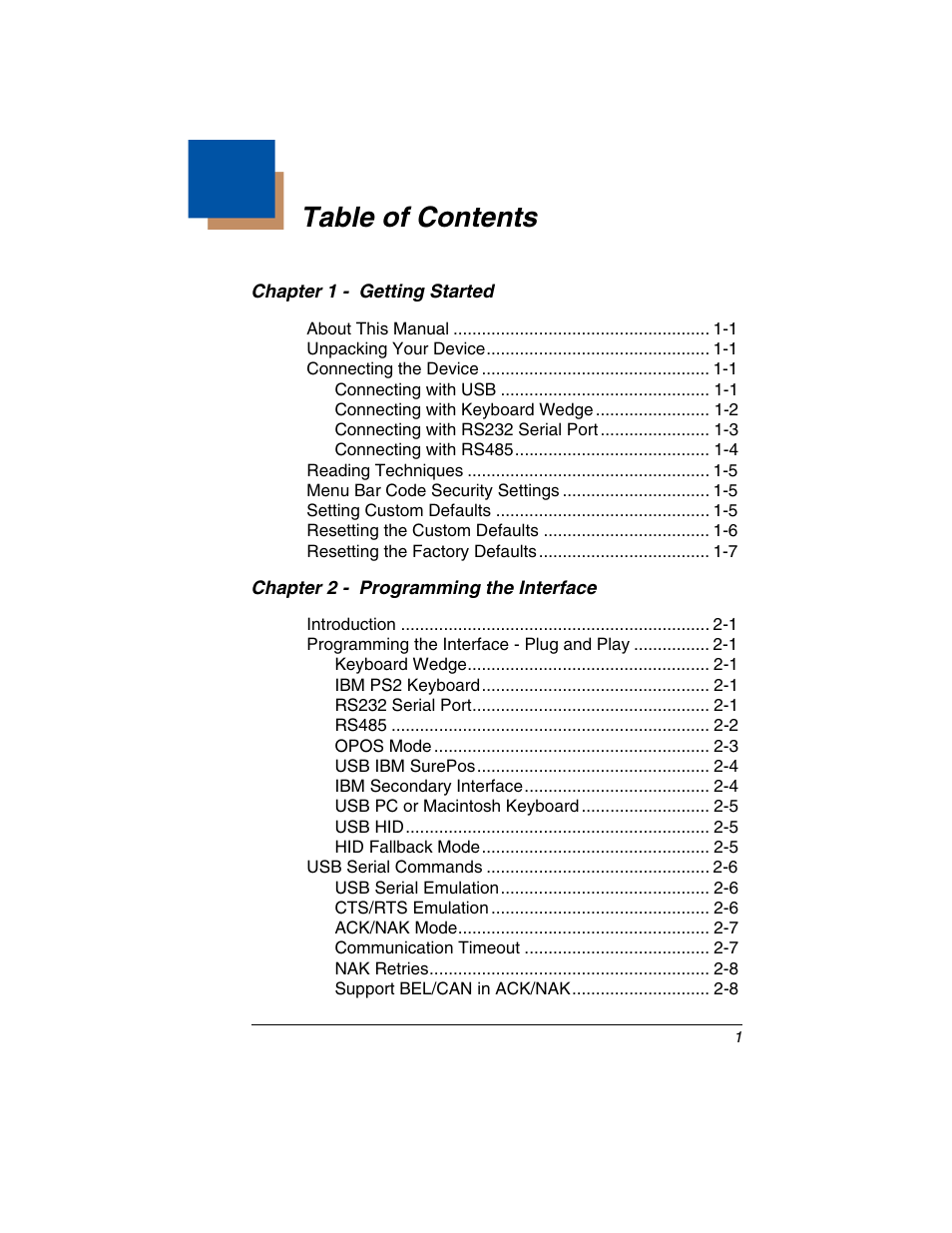 Honeywell VOYAGER 1250G User Manual | Page 3 / 240