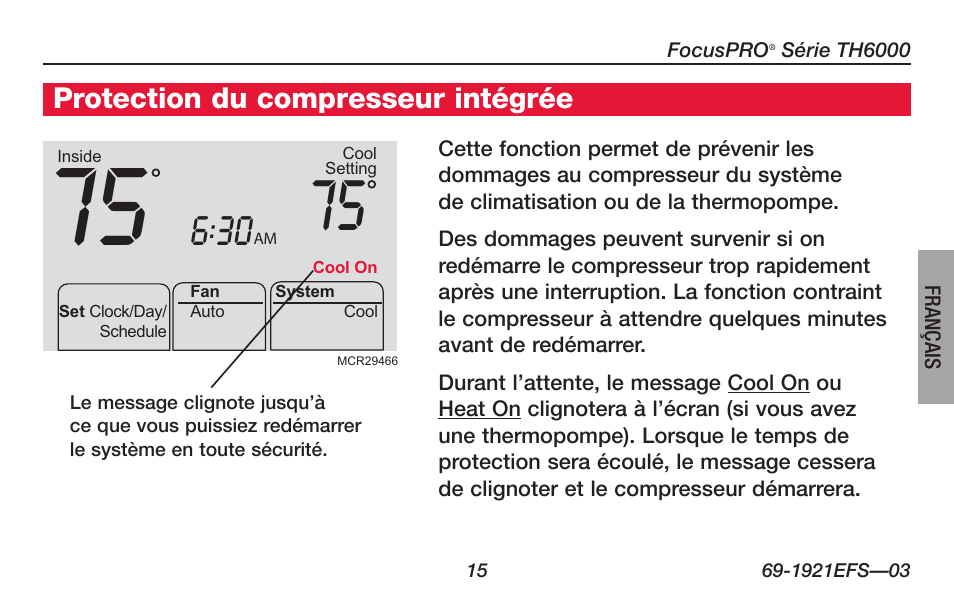 Honeywell FocusPRO TH6000 Series User Manual | Page 43 / 80