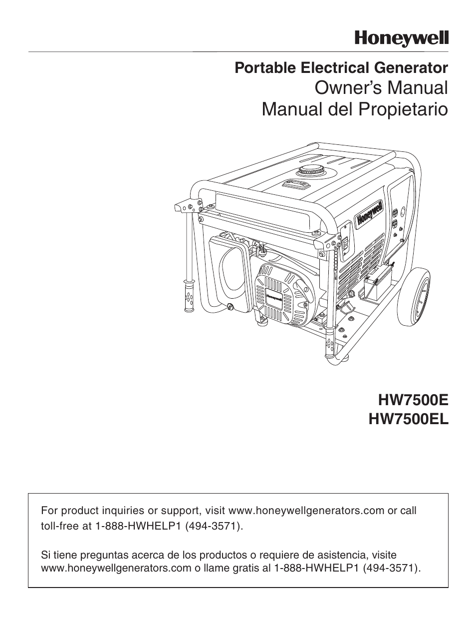 Honeywell HW7500EL User Manual | 94 pages