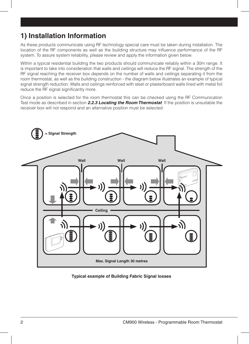 1) installation information | Honeywell 42011076-003 User Manual | Page 3 / 13