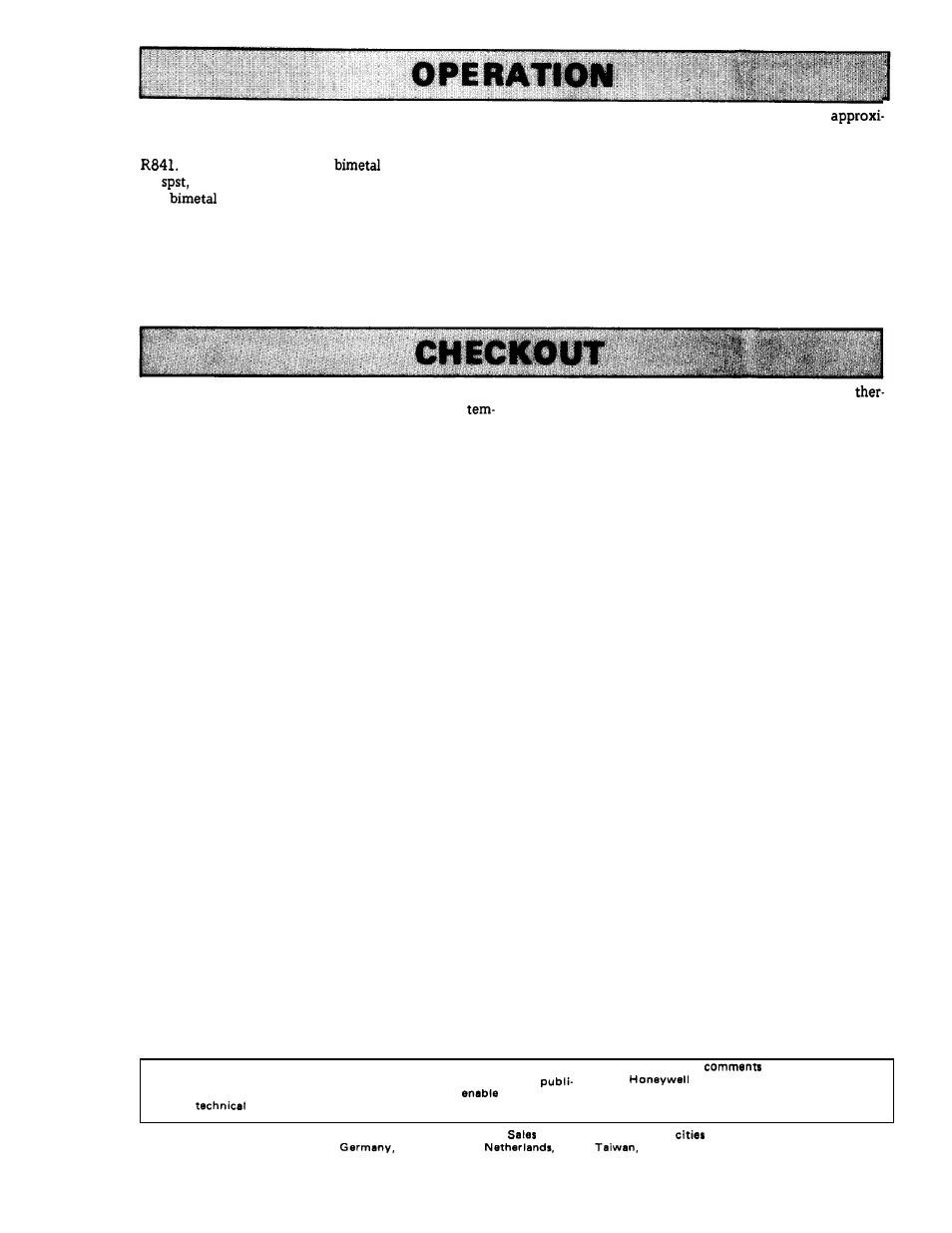 Honeywell R841C-E User Manual | Page 7 / 7
