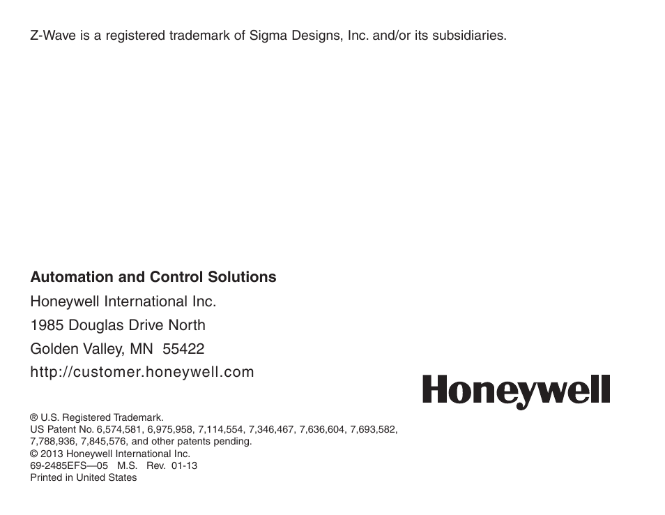 Honeywell TH8320ZW User Manual | Page 24 / 72