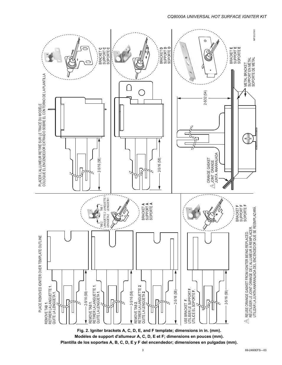 Honeywell CQ8000A User Manual | Page 3 / 8
