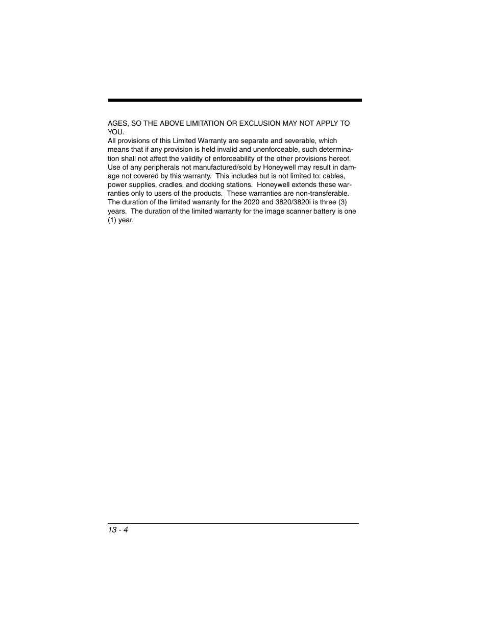 Honeywell 2020 User Manual | Page 176 / 188