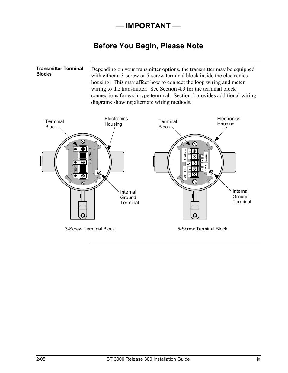 Honeywell ST 3000 User Manual | Page 9 / 126