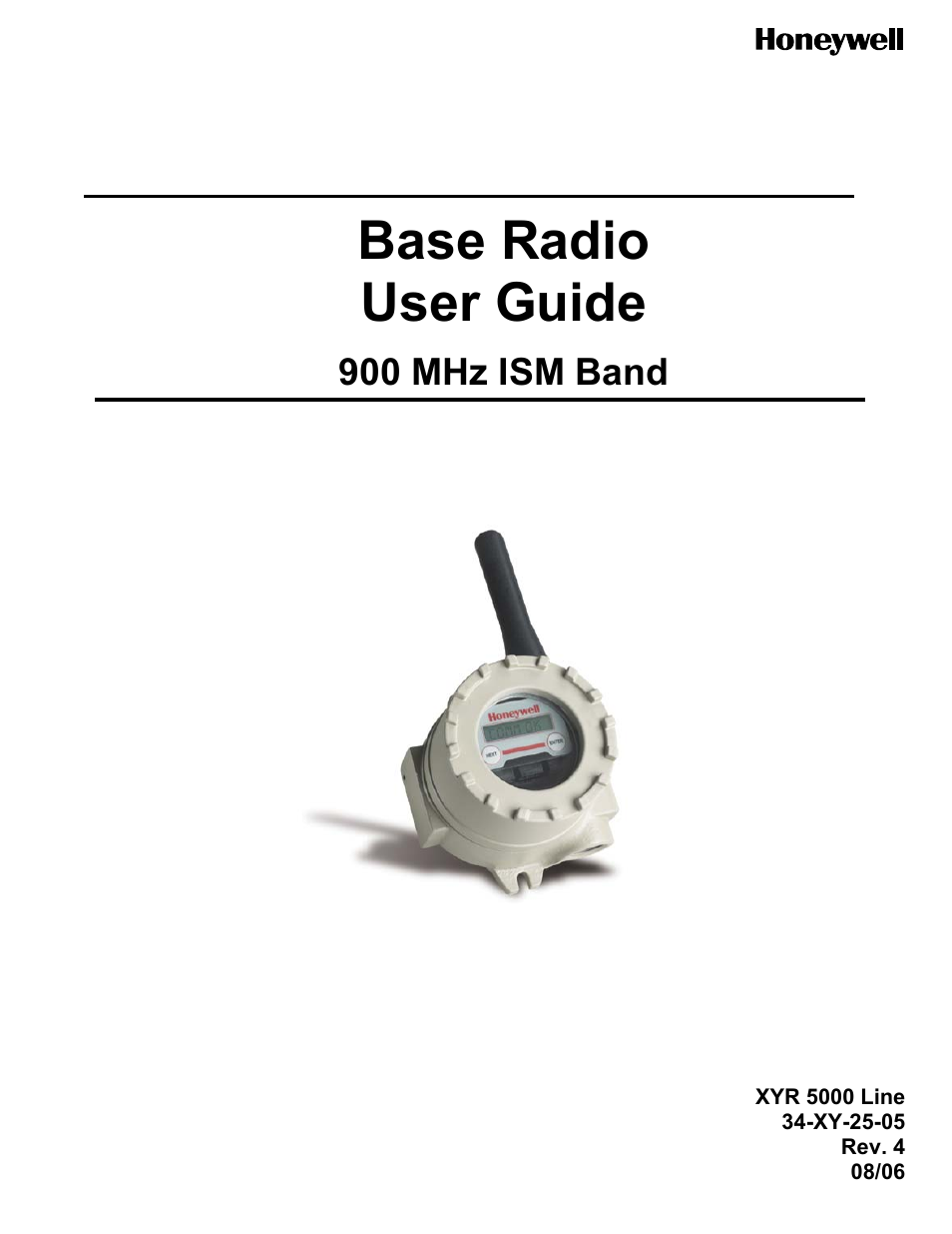 Honeywell ISM BAND XYR 5000 LINE User Manual | 49 pages