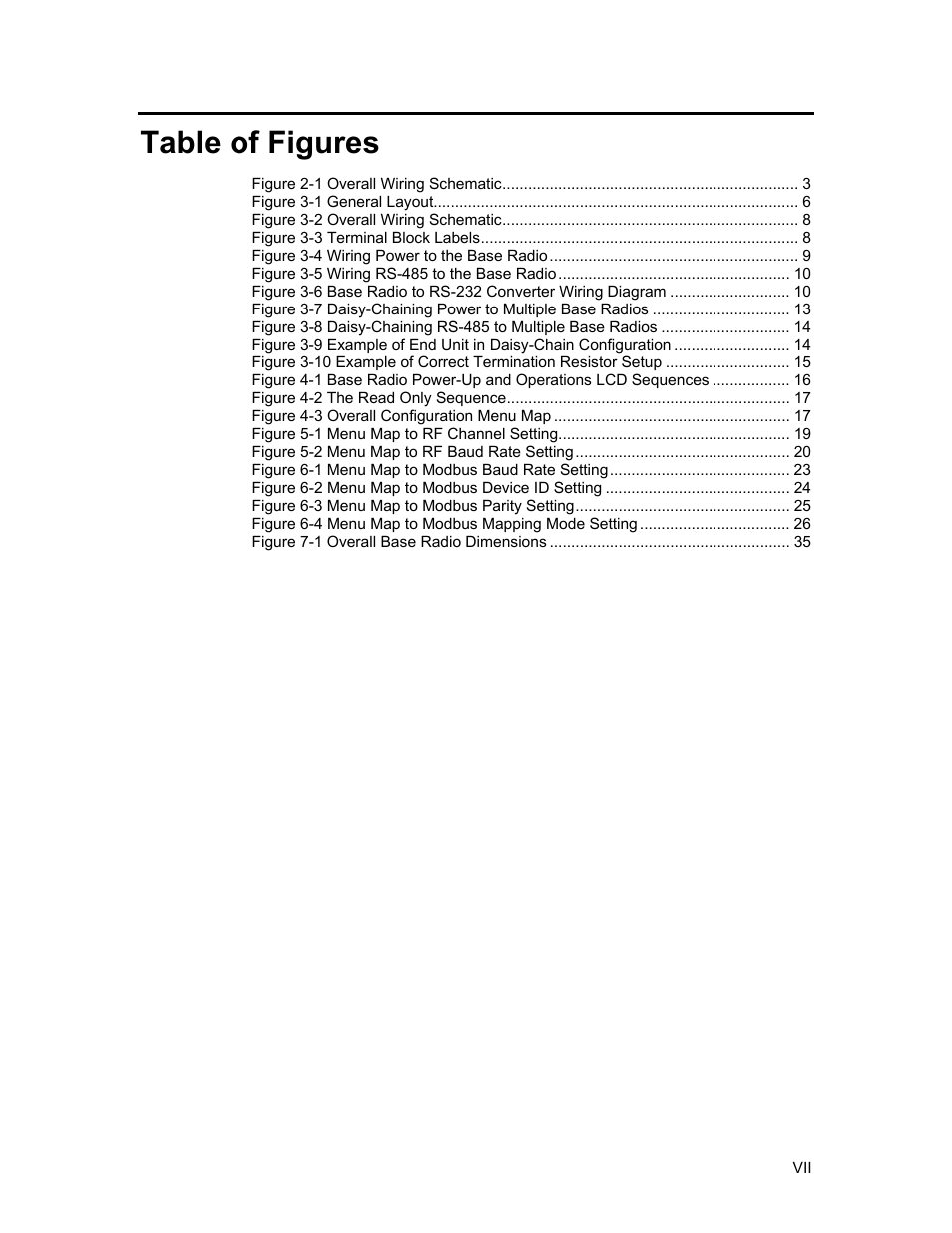 Table of figures | Honeywell ISM BAND XYR 5000 LINE User Manual | Page 7 / 49