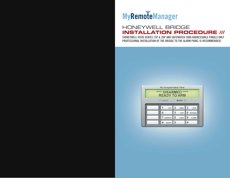 Honeywell XG1000 User Manual | 4 pages