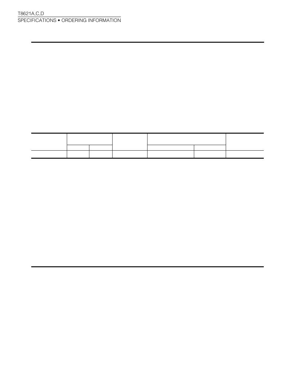 Specifications, Ordering information | Honeywell CHRONOTHERM T8621A User Manual | Page 2 / 32