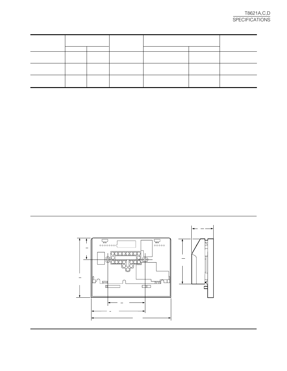 Honeywell CHRONOTHERM T8621A User Manual | Page 3 / 32