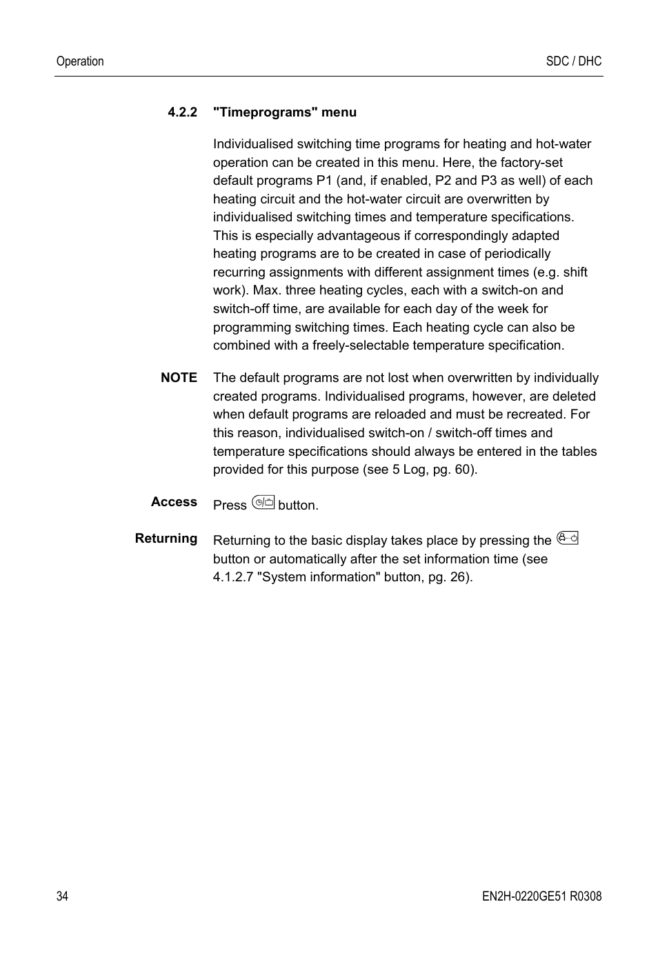 Honeywell SDC User Manual | Page 34 / 64