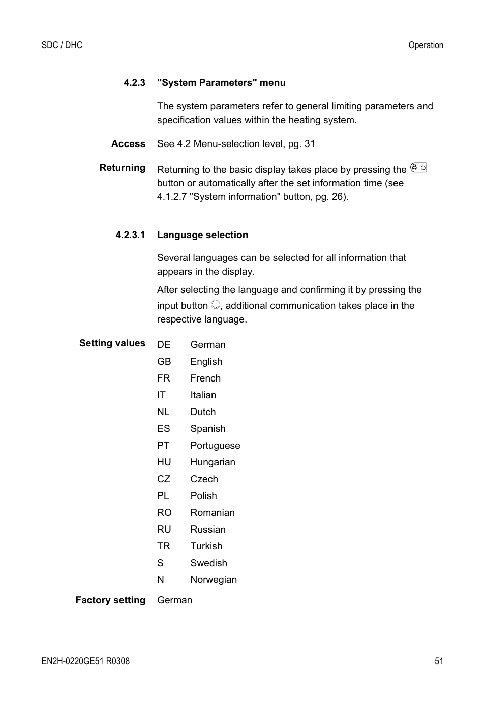 Honeywell SDC User Manual | Page 51 / 64