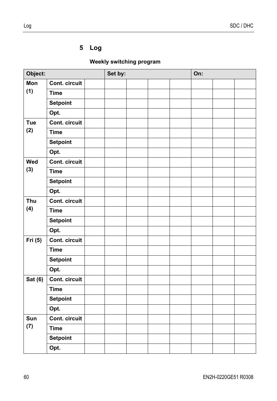 Honeywell SDC User Manual | Page 60 / 64