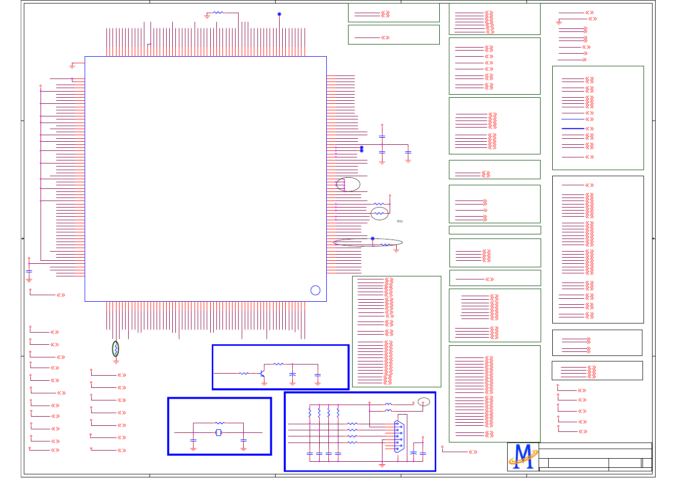 Mt8222, Mediatek (shenzhen) inc, Audio vmid control xtal dip/smd dual layout | Game port connection, Mediatek confidential, Lvds interface, Mt8222 jiu.ni, Hisense_mt8222_eu | Hisense LCD32V86 User Manual | Page 36 / 46