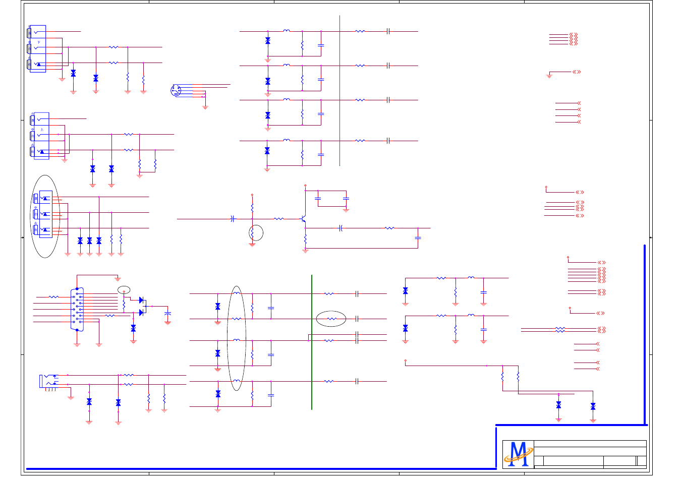 Mediatek (shenzhen) inc, Av output, Only for us, eu not stuff av1+s-video1 input | Video output, Mediatek confidential, Cvbs/ s-video / vga, Jiu.ni, Hisense_mt8222_eu | Hisense LCD47P69P User Manual | Page 46 / 51