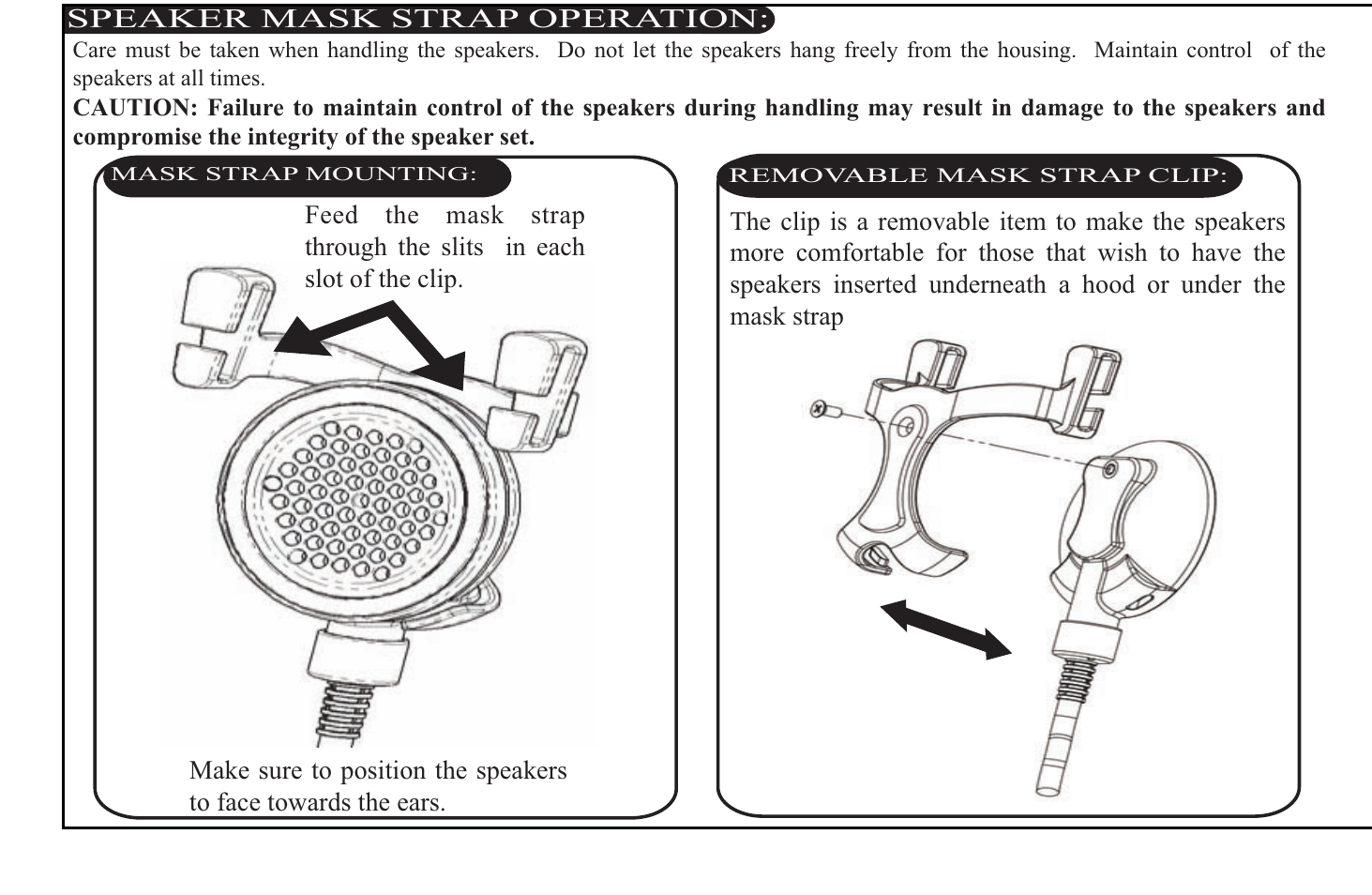 X-1 (H2O Audio) Oceanic DV Series User Manual | Page 15 / 18