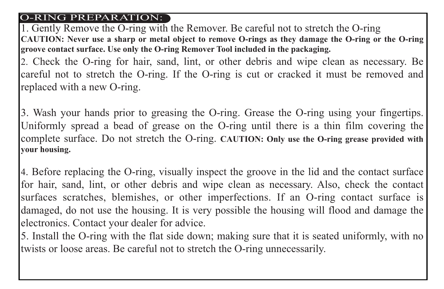 X-1 (H2O Audio) Oceanic DV Series User Manual | Page 5 / 18