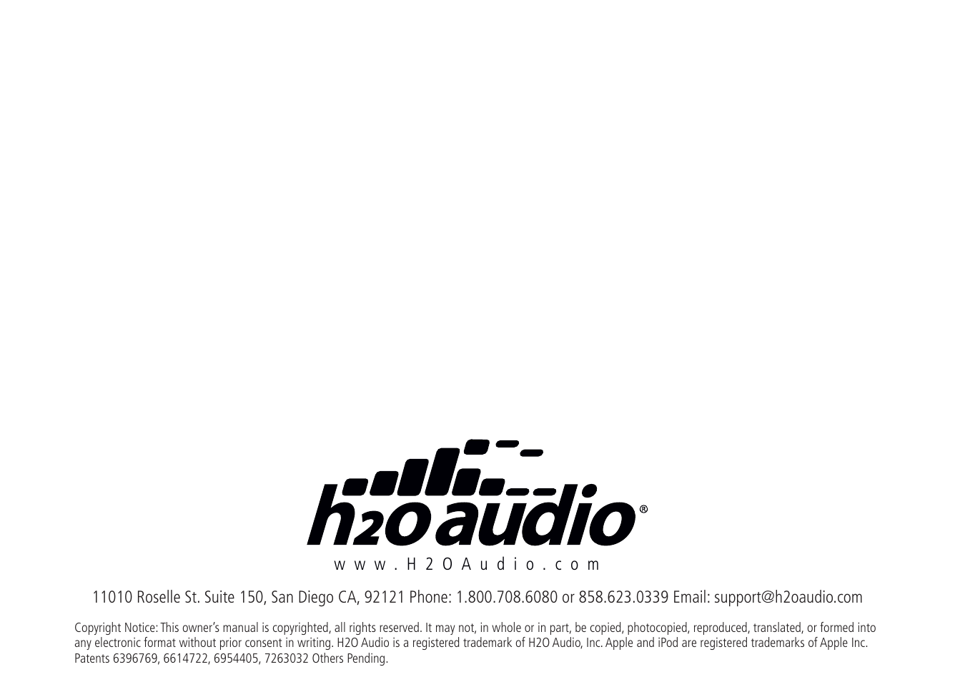 X-1 (H2O Audio) iDive 300 for iPod User Manual | Page 14 / 14