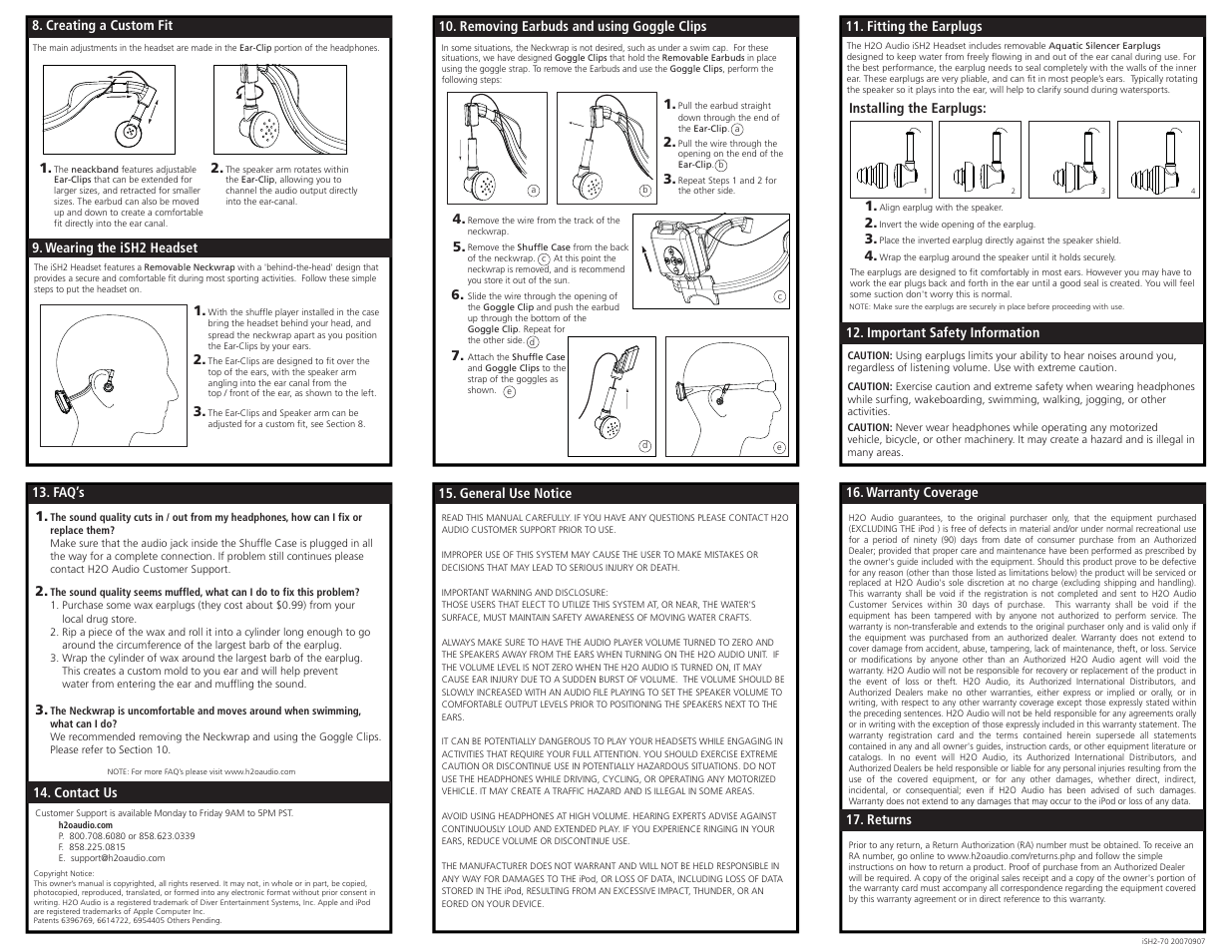 Ish2-5a3_bbb | X-1 (H2O Audio) iSH2 User Manual | Page 4 / 4