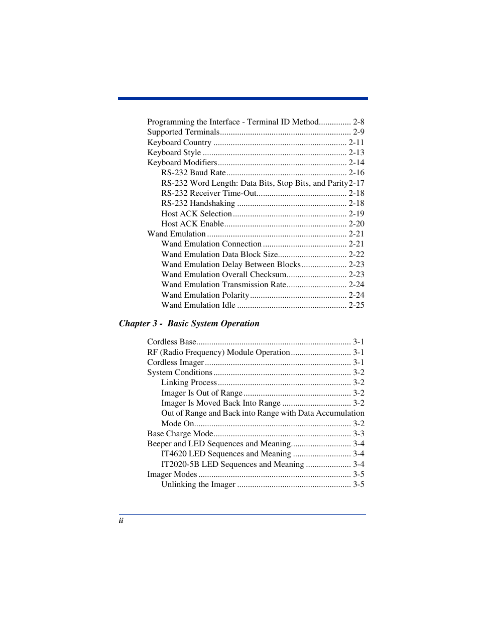 Hand Held Products 4620 User Manual | Page 10 / 248