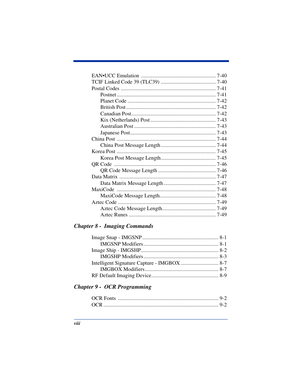 Hand Held Products 4620 User Manual | Page 16 / 248
