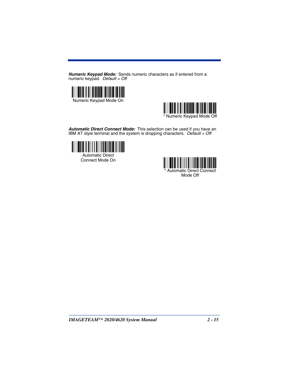 Hand Held Products 4620 User Manual | Page 45 / 248