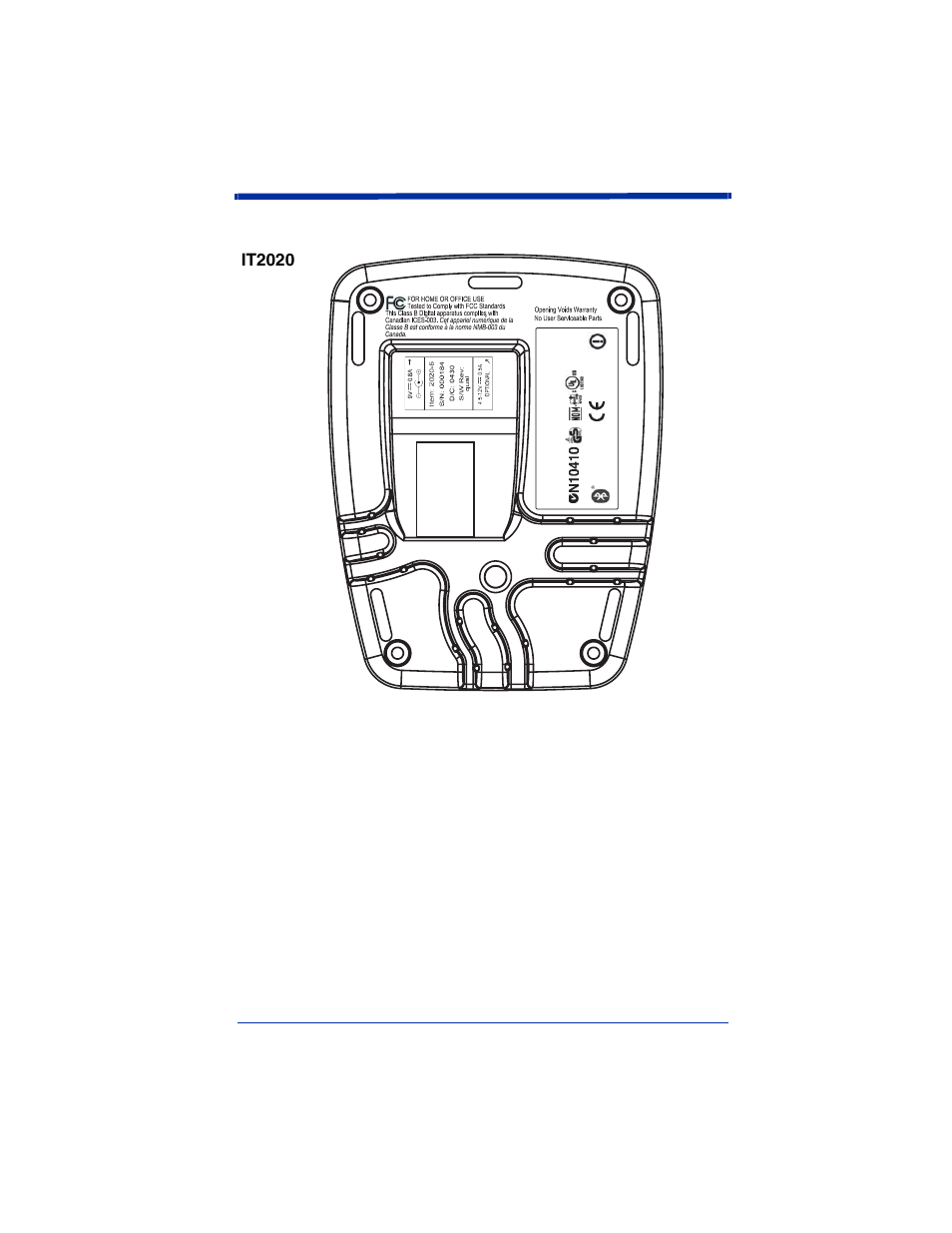 It2020 | Hand Held Products 2020/5620 User Manual | Page 8 / 168