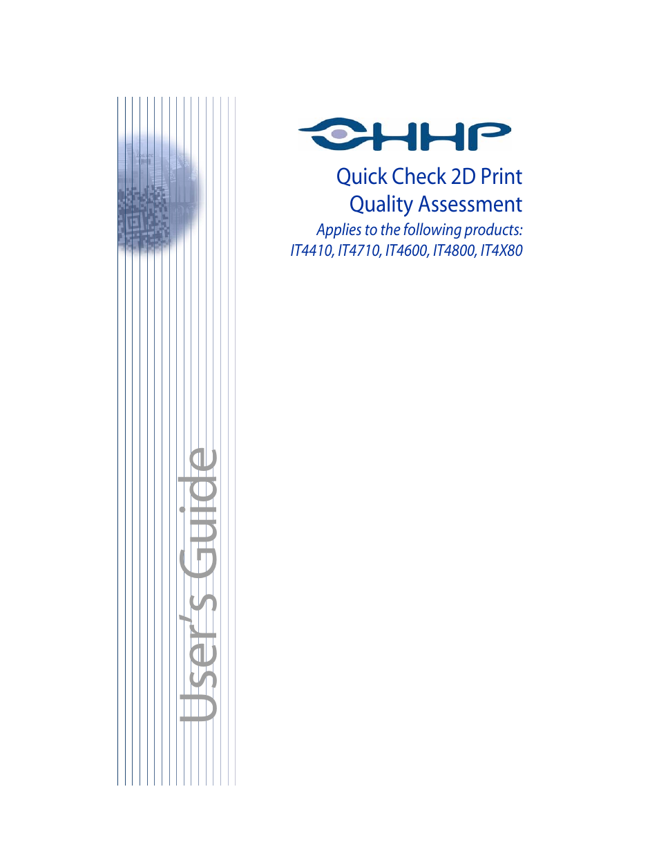Hand Held Products IT4800 User Manual | 32 pages