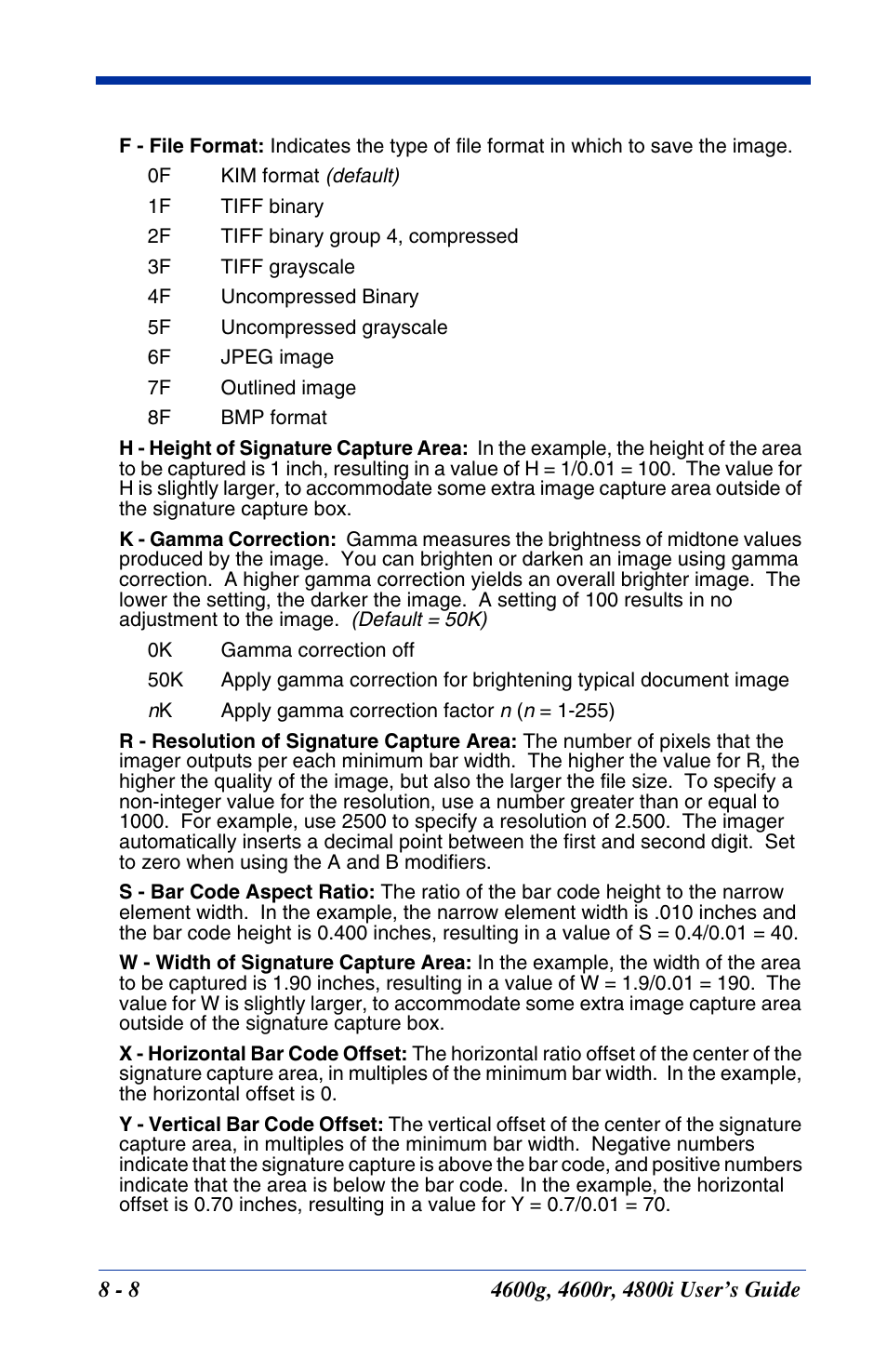 Hand Held Products 4600g User Manual | Page 150 / 234