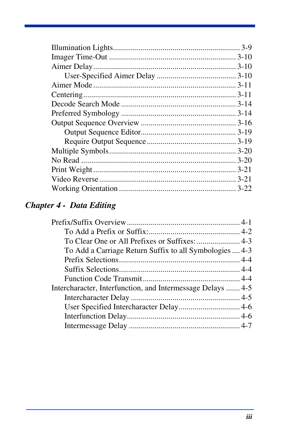 Hand Held Products 4600g User Manual | Page 9 / 234