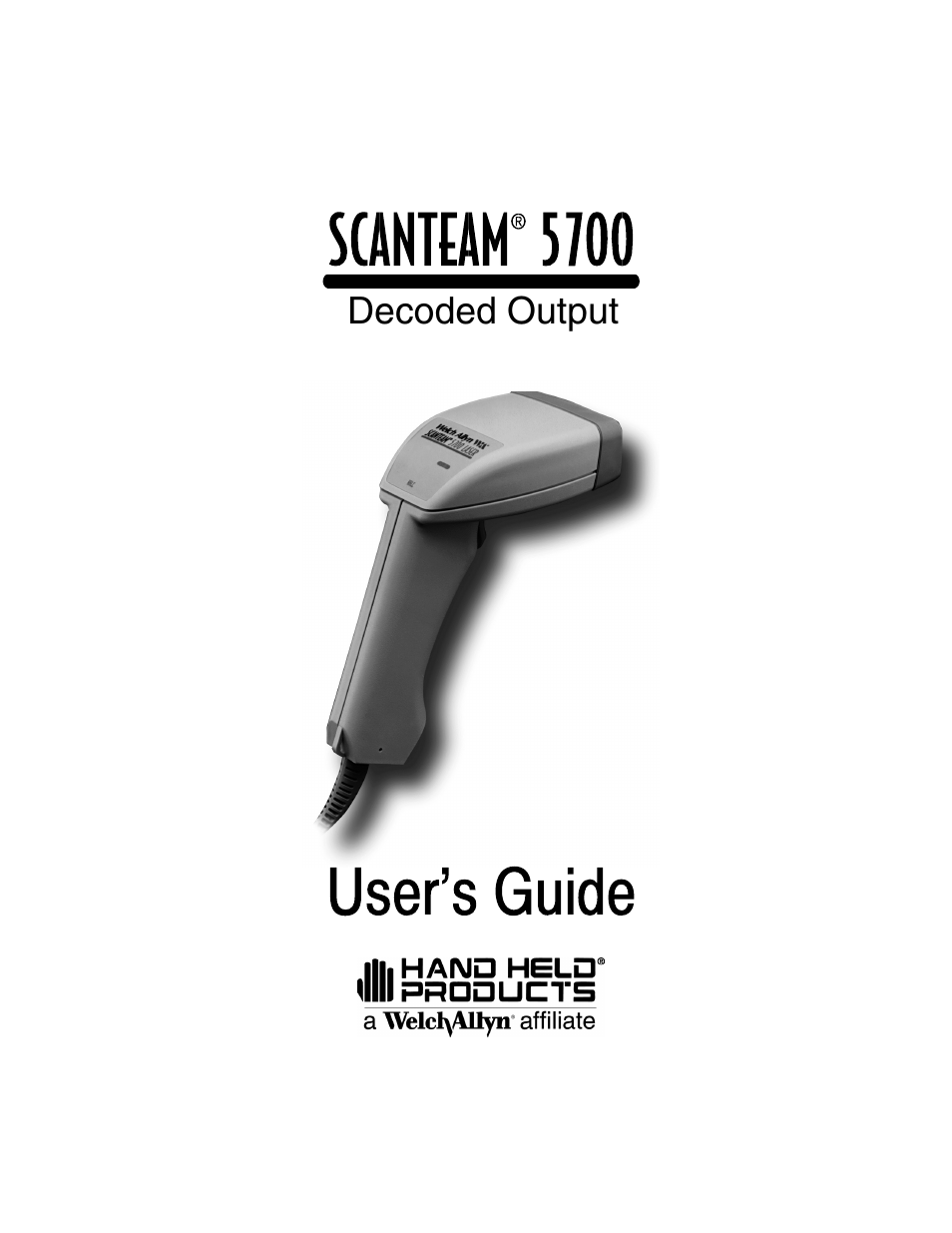 Hand Held Products 5700 User Manual | 100 pages