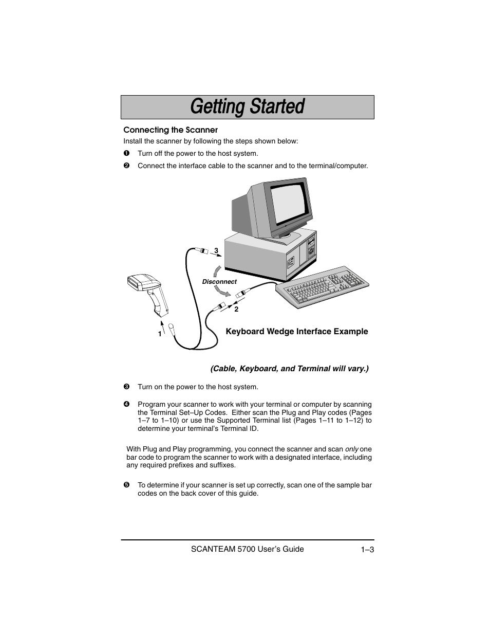 Hand Held Products 5700 User Manual | Page 11 / 100