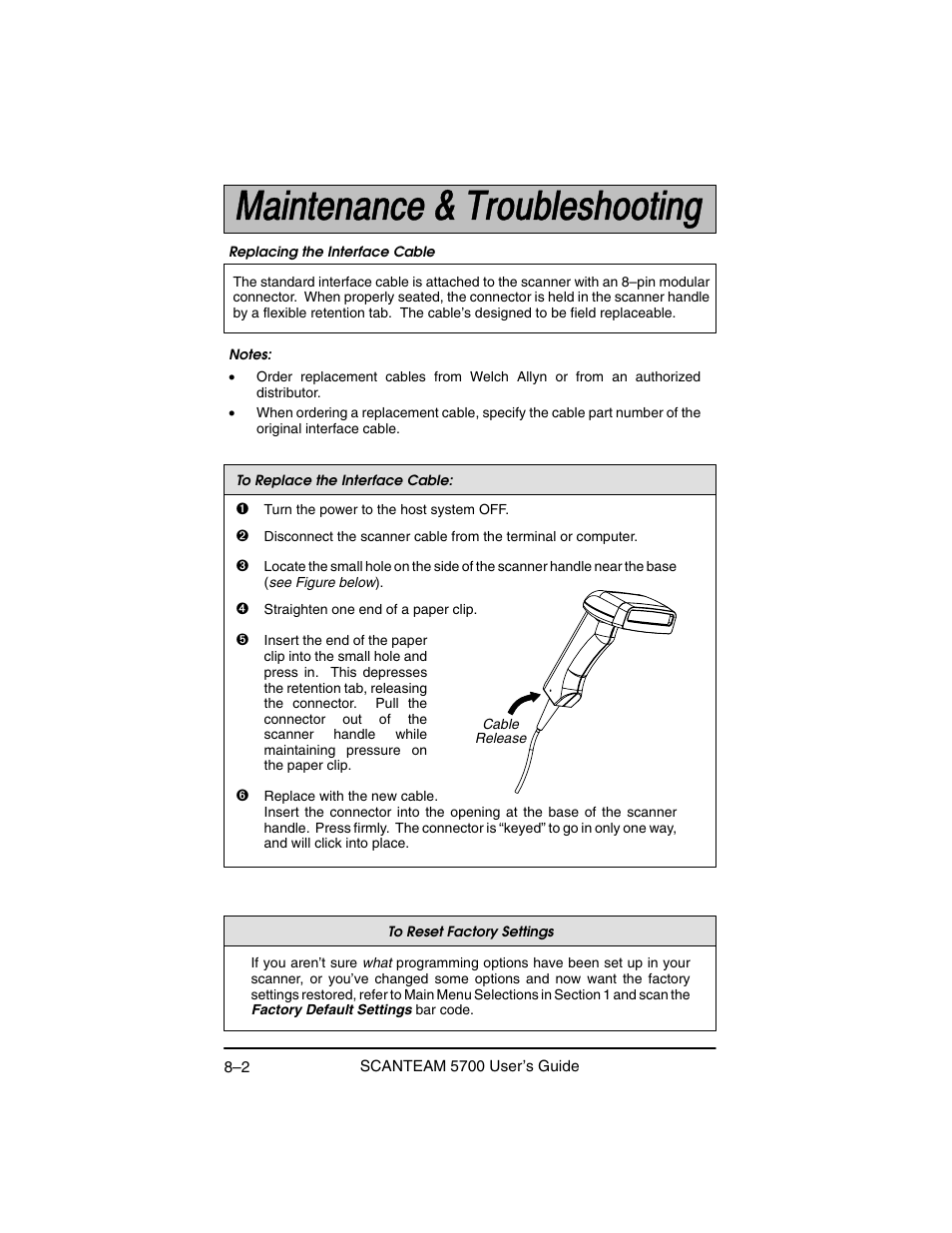 Hand Held Products 5700 User Manual | Page 84 / 100