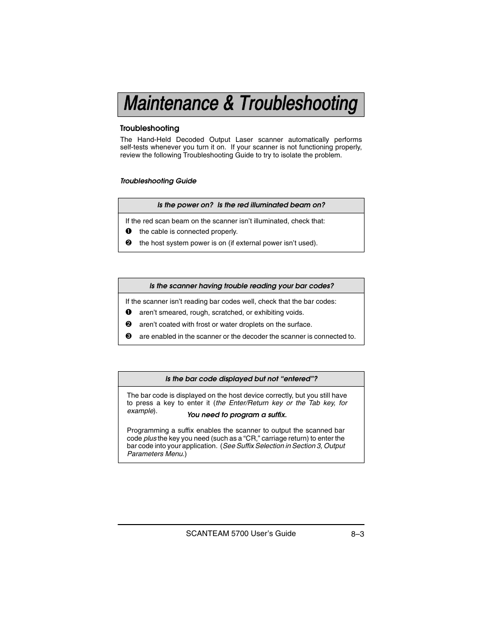 Hand Held Products 5700 User Manual | Page 85 / 100