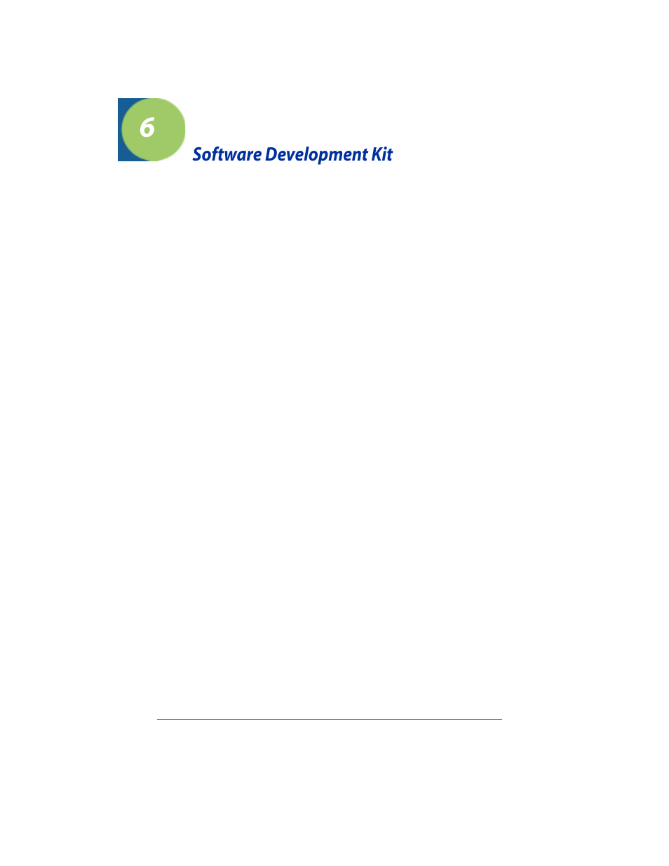 Software development kit, Software development kit (sdk), Features of the sdk | Chapter 6 - software development kit, Chapter 6 | Hand Held Products 4410 User Manual | Page 129 / 204
