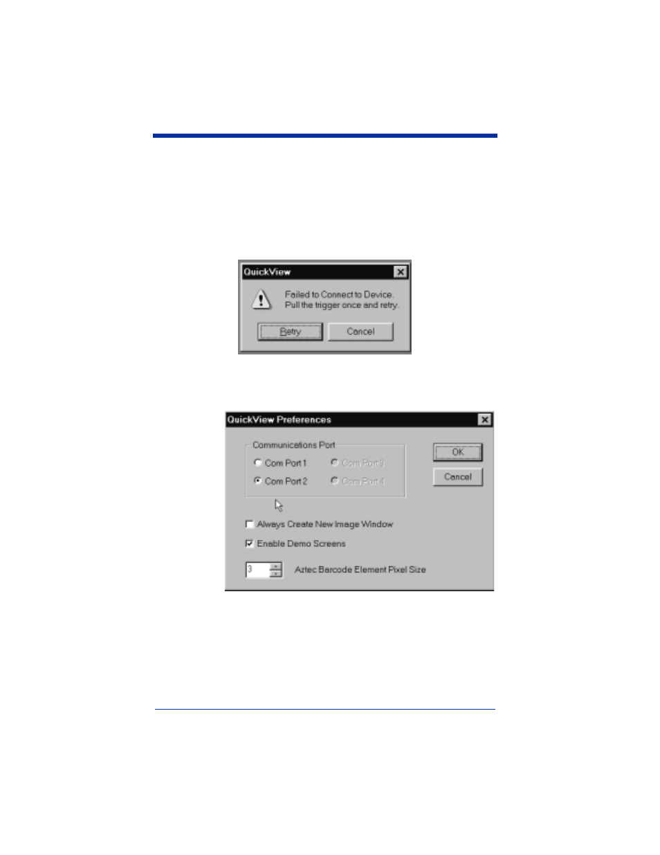 Using the quick*view software, Using the quick*view software -3 | Hand Held Products 4410 User Manual | Page 133 / 204