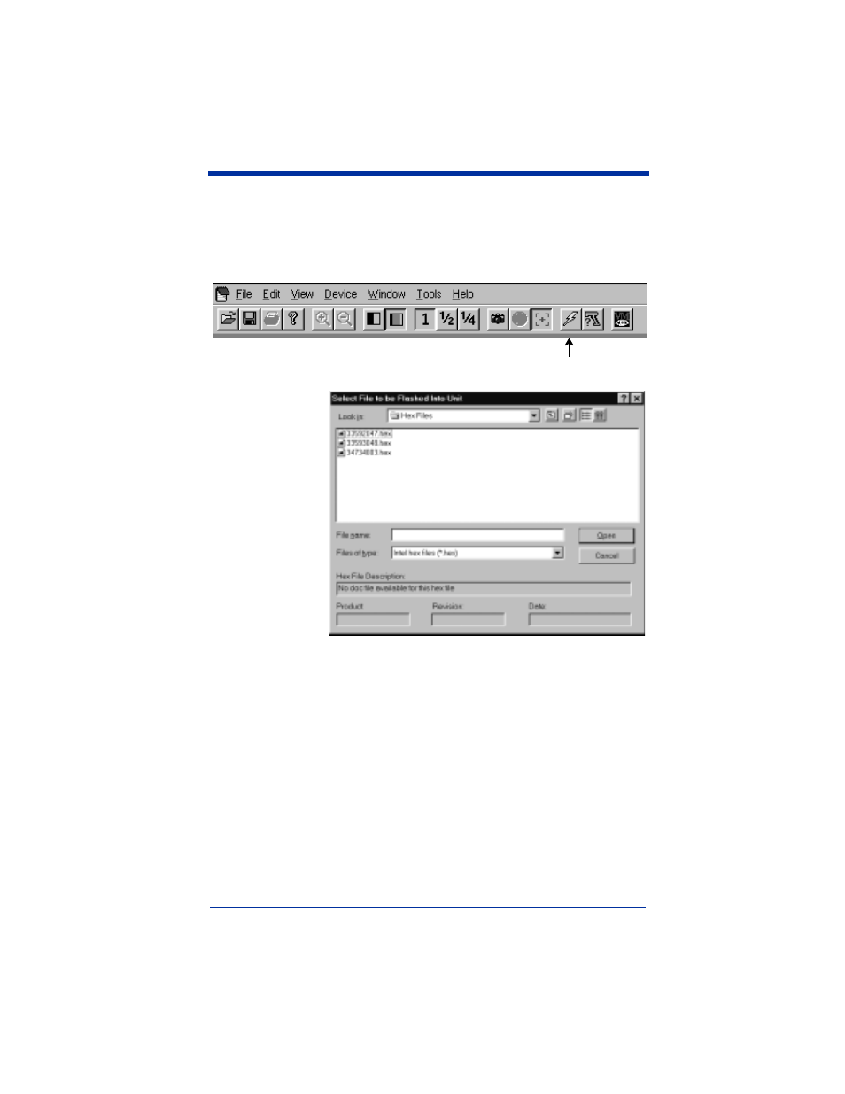 Load new imager software, Load new imager software -8, Imager power settings | Trigger settings | Hand Held Products 4410 User Manual | Page 138 / 204