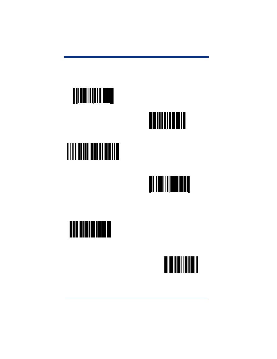 Sample symbols | Hand Held Products 4410 User Manual | Page 197 / 204