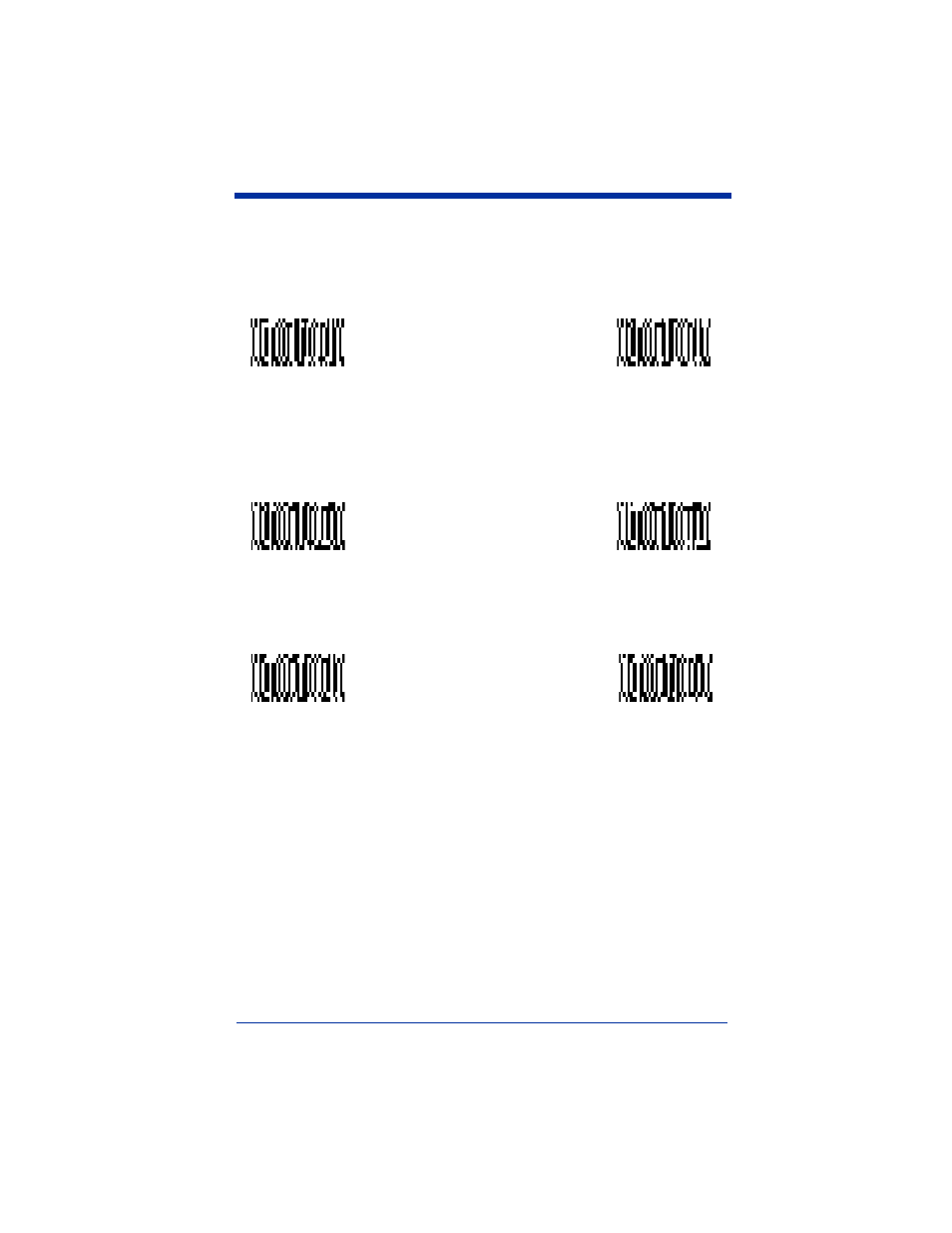 Programming chart (ocr) | Hand Held Products 4410 User Manual | Page 200 / 204