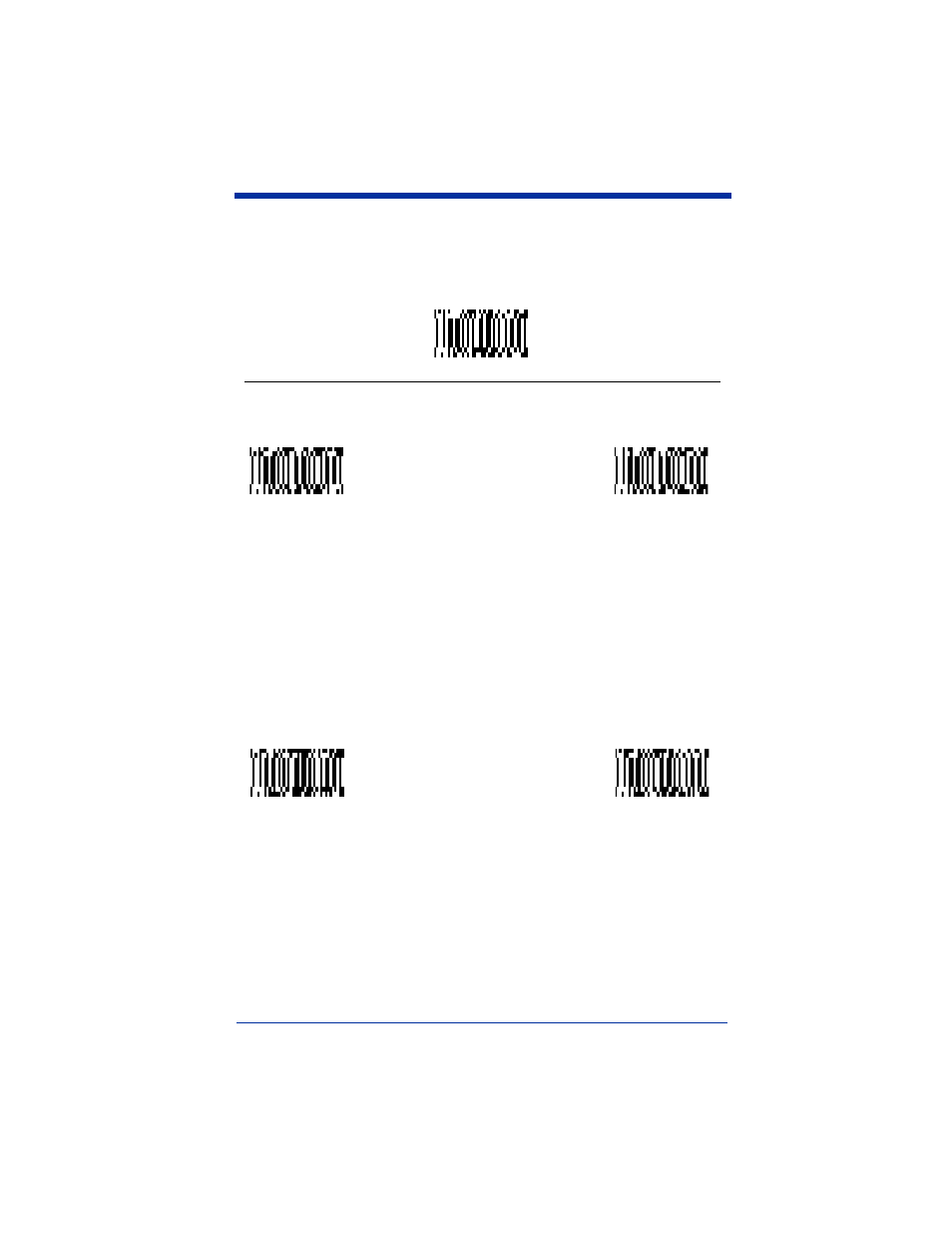 Codablock, Message length, Codablock -28 | Message length -28, Stacked symbologies codablock | Hand Held Products 4410 User Manual | Page 98 / 204