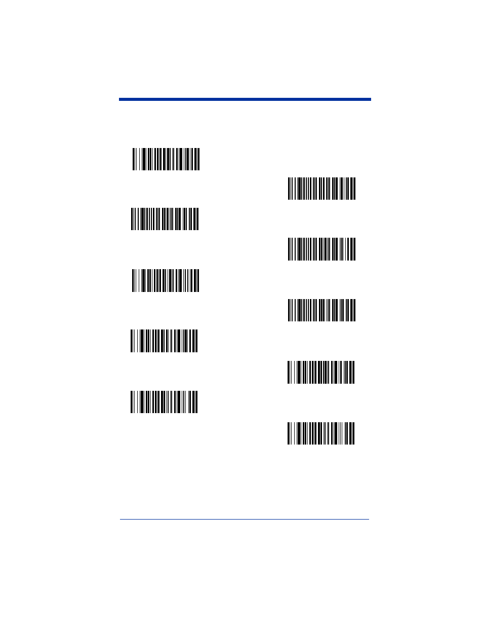 Programming chart | Hand Held Products IT3800 User Manual | Page 162 / 164